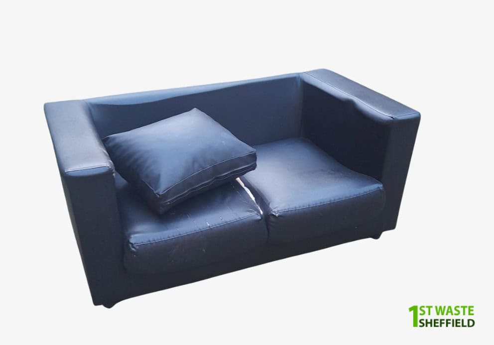 sofa-removal-Gleadless-faux-leather