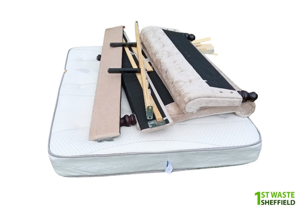 bed-recycling-Chesterfield-mattress-and-headboard