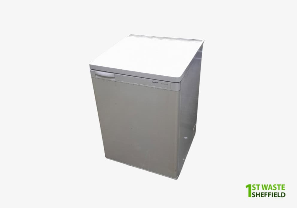 fridge-removal-Beighton-silver-under-counter