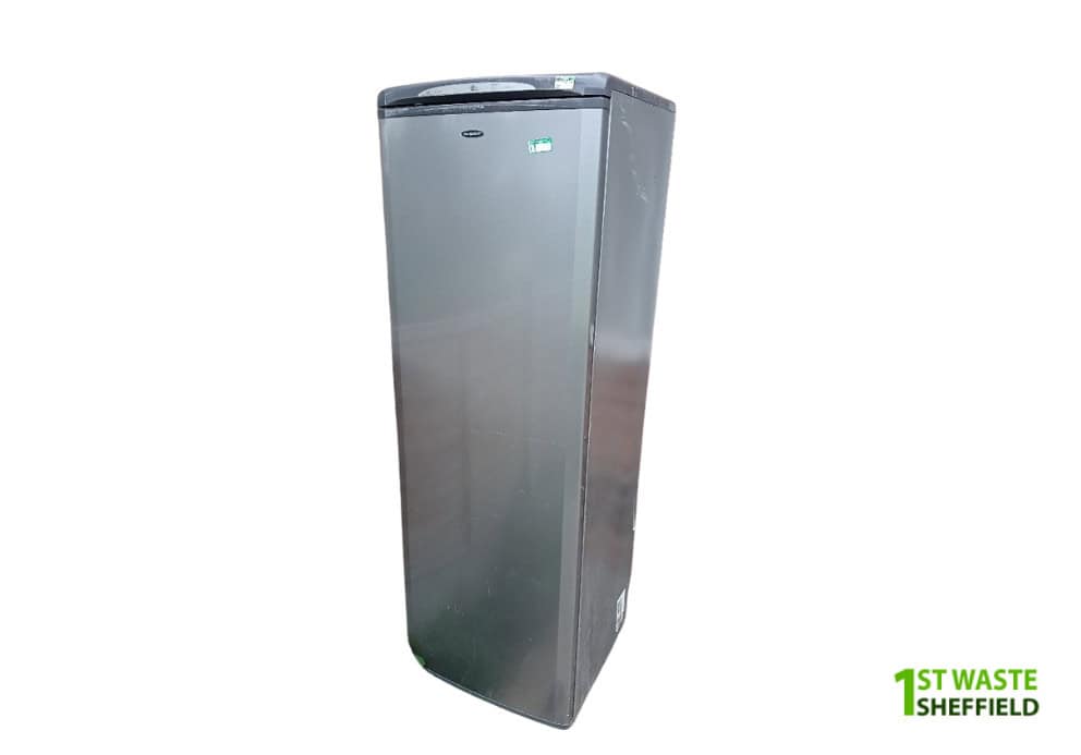 fridge-removal-Graves-Park-tall-silver-fridge