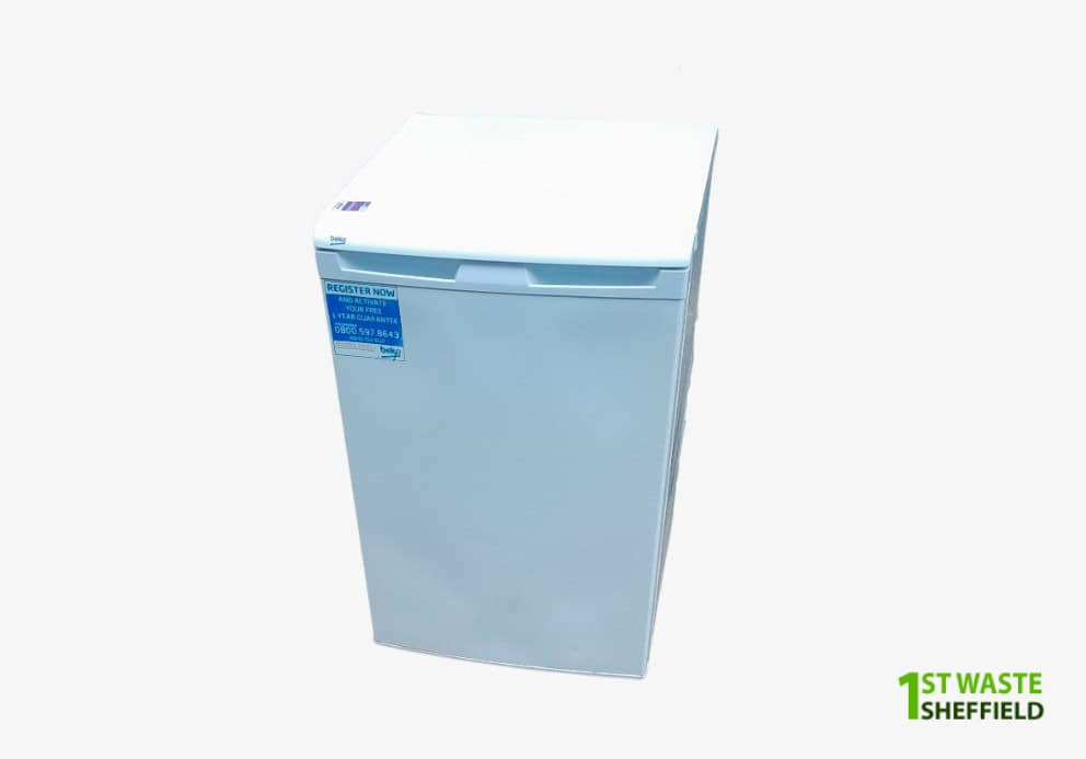 fridge-removal-Graves-Park-white-under-counter