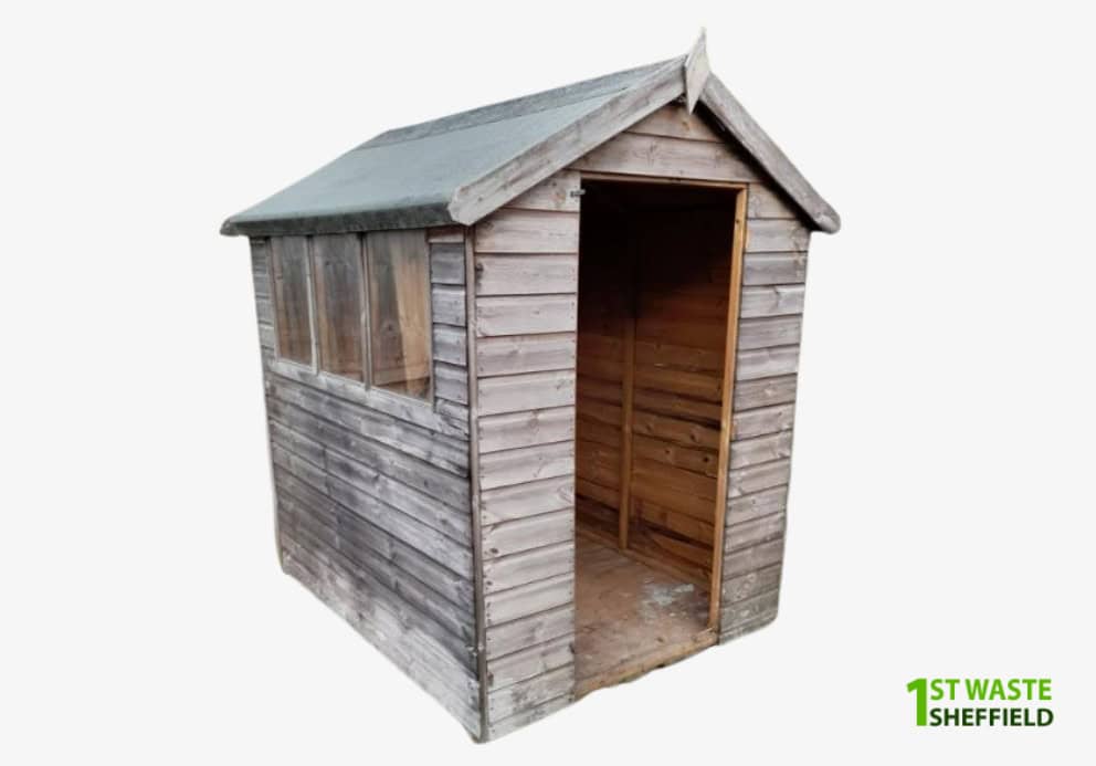 garden-clearance-Darnall-wooden-shed