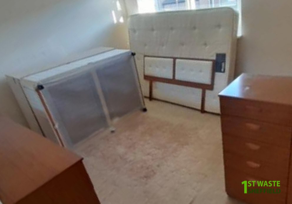 house-clearance-Sheffield-bedroom